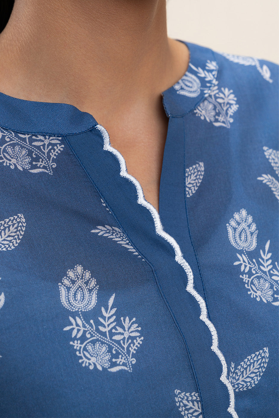 3 PIECE PRINTED LAWN SUIT-RIS FERN (UNSTITCHED)