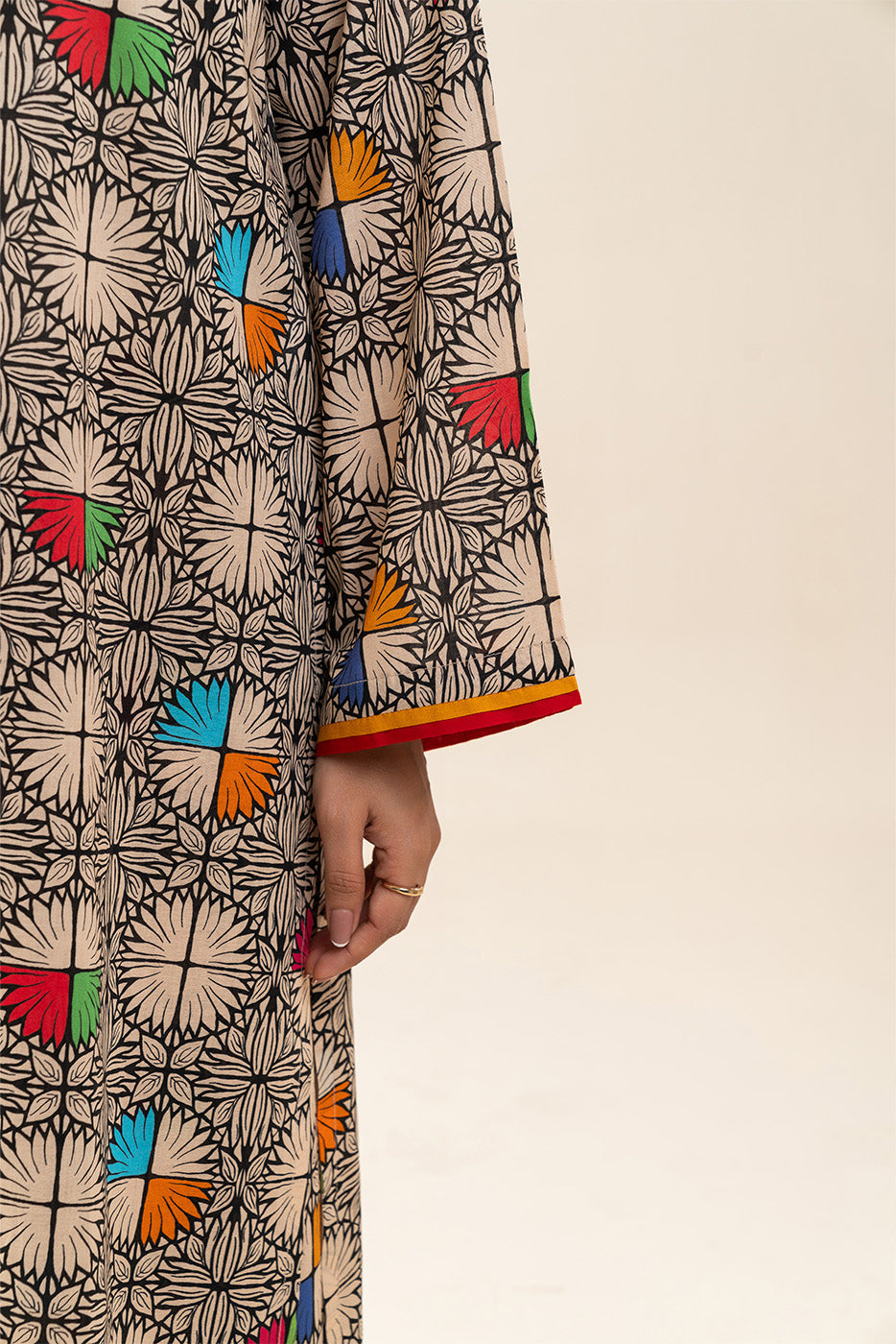 2 PIECE PRINTED LAWN SUIT (PRET)