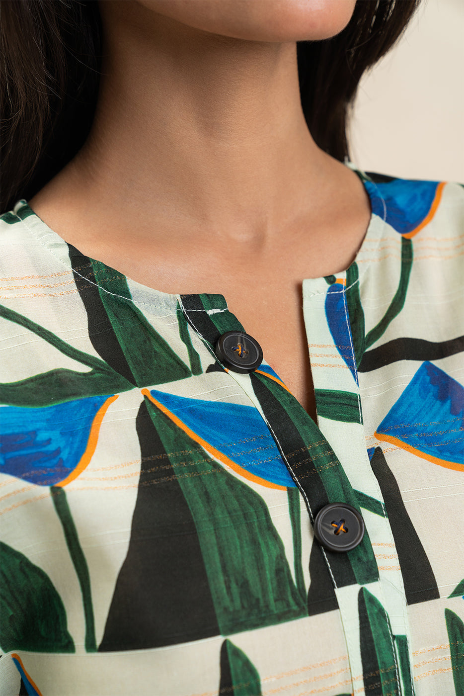 2 PIECE PRINTED DORIA LAWN SUIT (PRET)