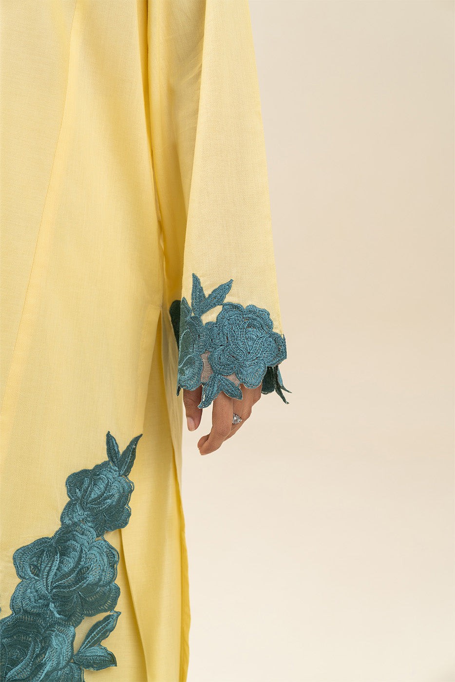 2 PIECE EMBROIDERED LAWN SUIT (PRET)