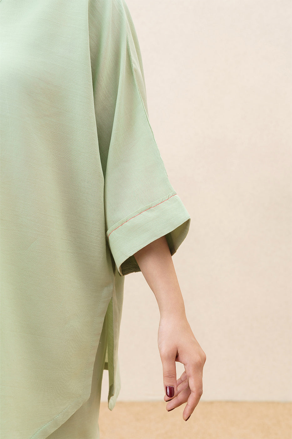 2 PIECE SOLID YARN DYED SUIT (PRET)