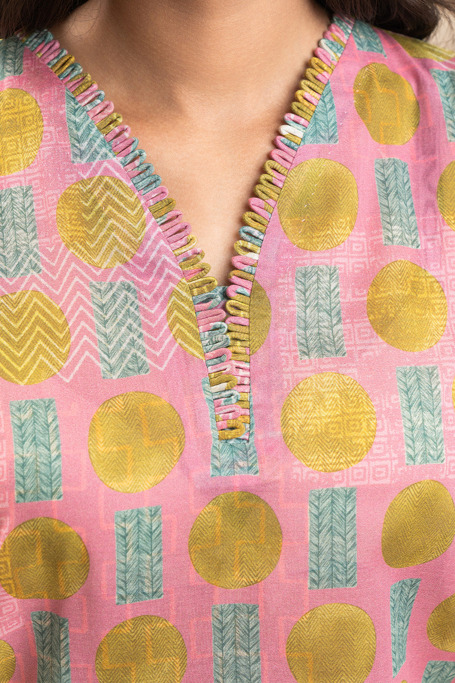 3 PIECE PRINT LAWN SUIT-FLEOR PRISM (UNSTITCHED)