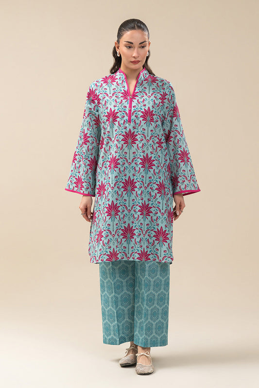 2 PIECE PRINTED KHADDAR SUIT (PRET)