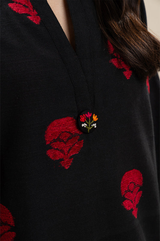 2 PIECE BASIC VELVET KHADDAR SUIT (PRET)