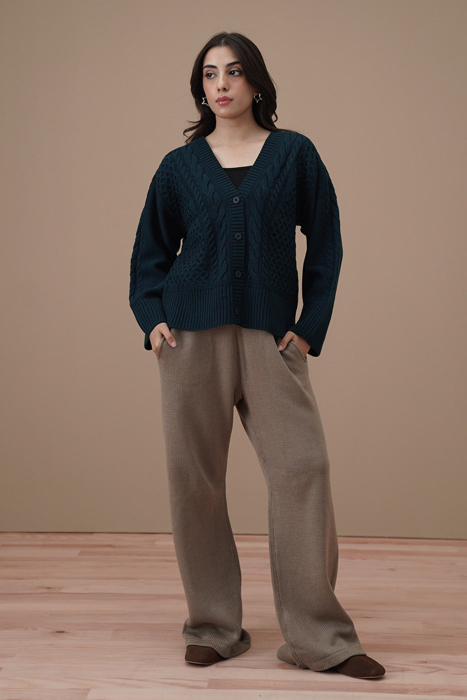 CHUNKY KNIT CARDIGAN