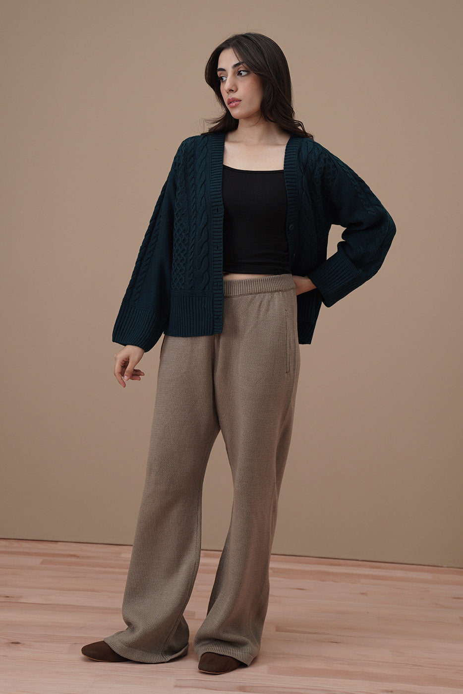 CHUNKY KNIT CARDIGAN