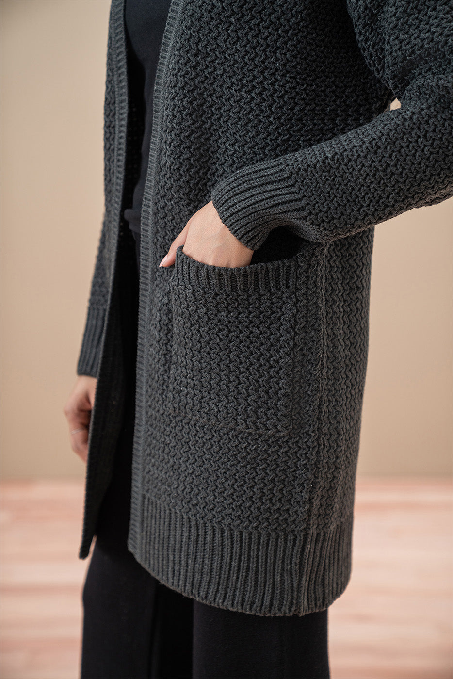 CHUNKY KNIT SHRUG