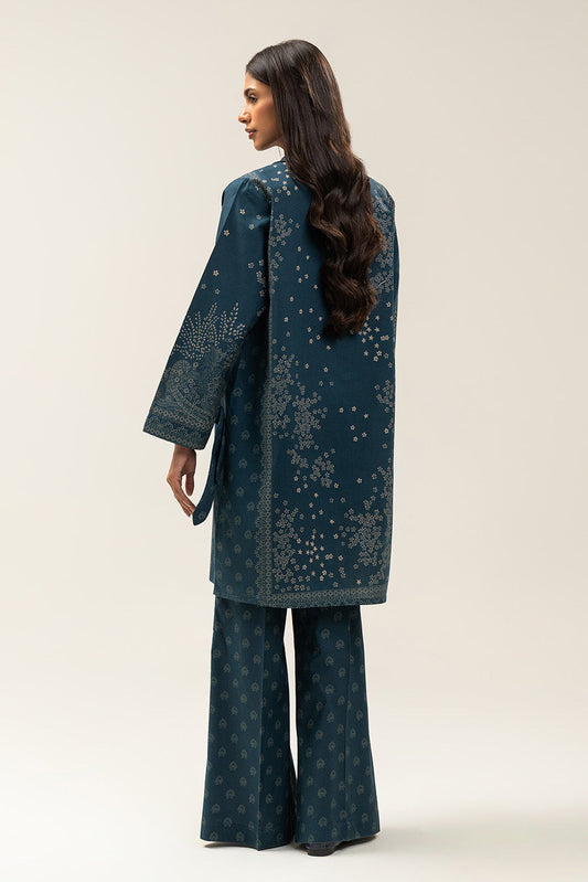 2 PIECE PRINTED LINEN SUIT-FIRST LIGHT (UNSTITCHED)