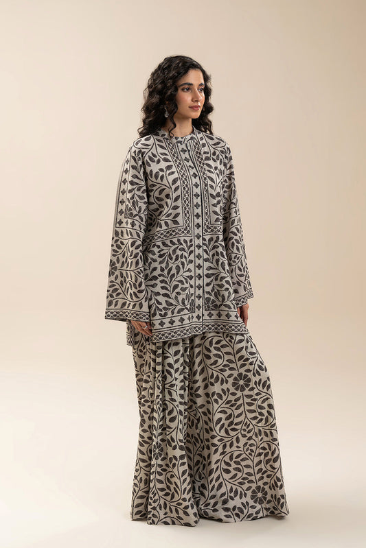 2 PIECE PRINTED LINEN SUIT-SAVANA FIELD (UNSTITCHED)