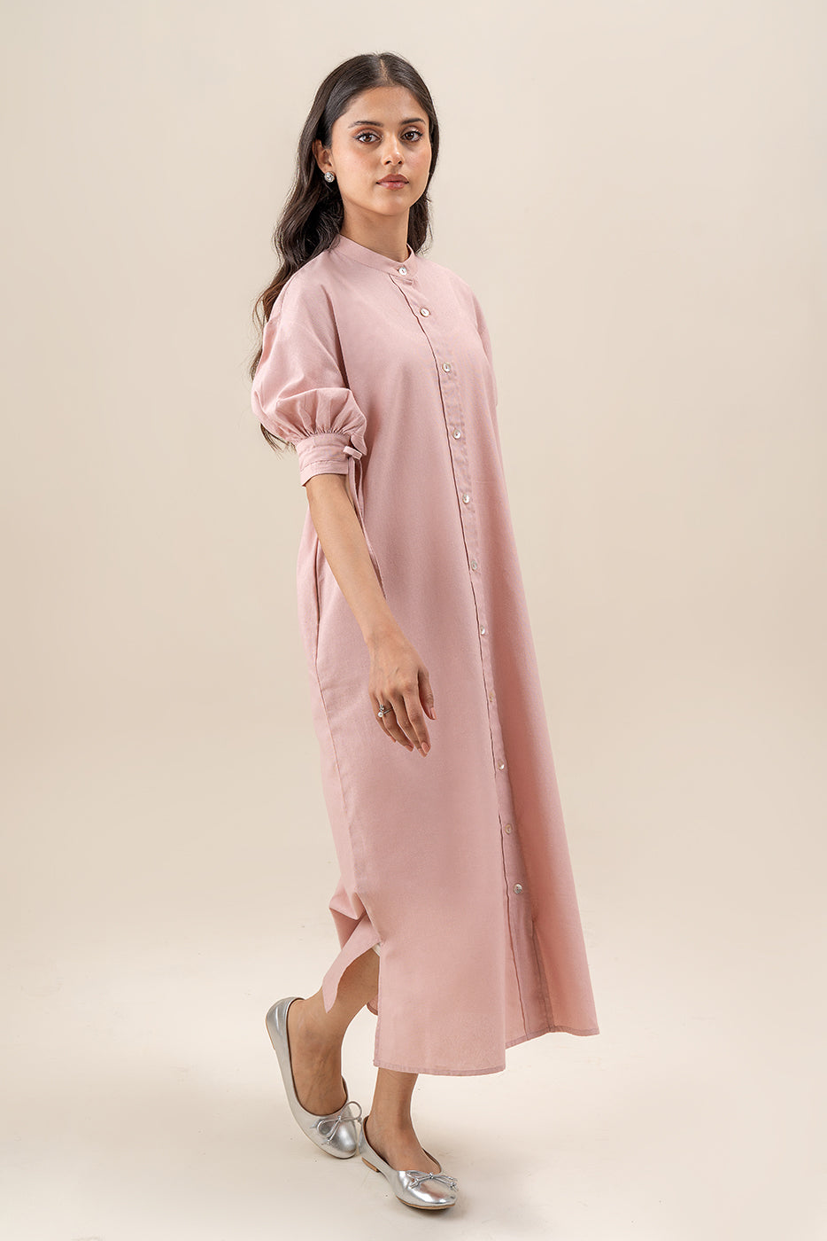 EMBROIDERED TIER DRESS