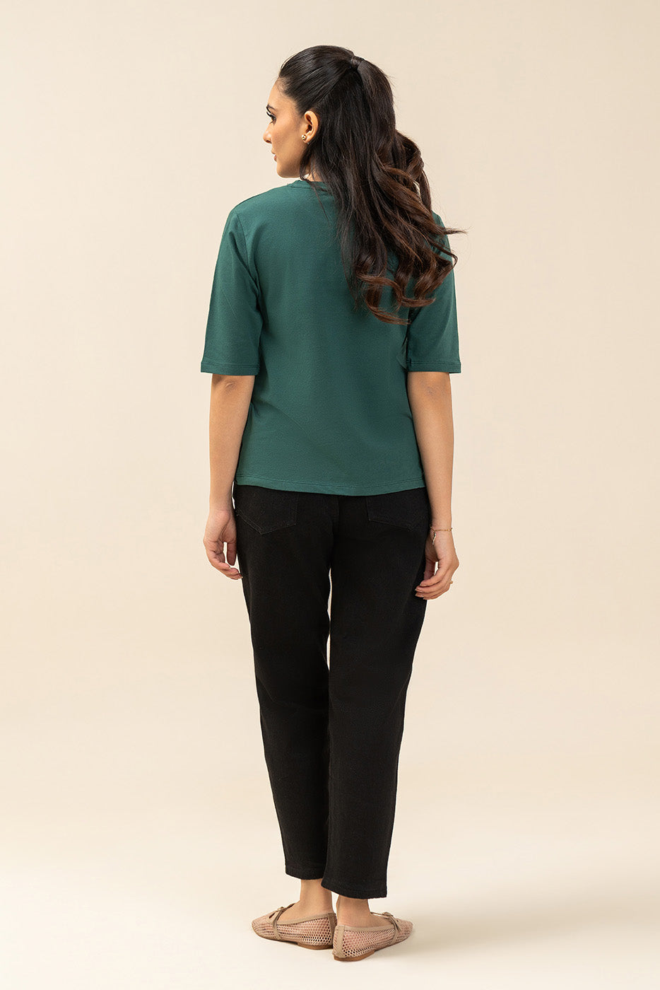 BASIC LYCRA JERSEY TOP (WESTERN)