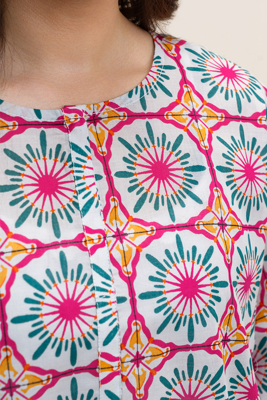 2 PIECE PRINTED LAWN SUIT (PRET)