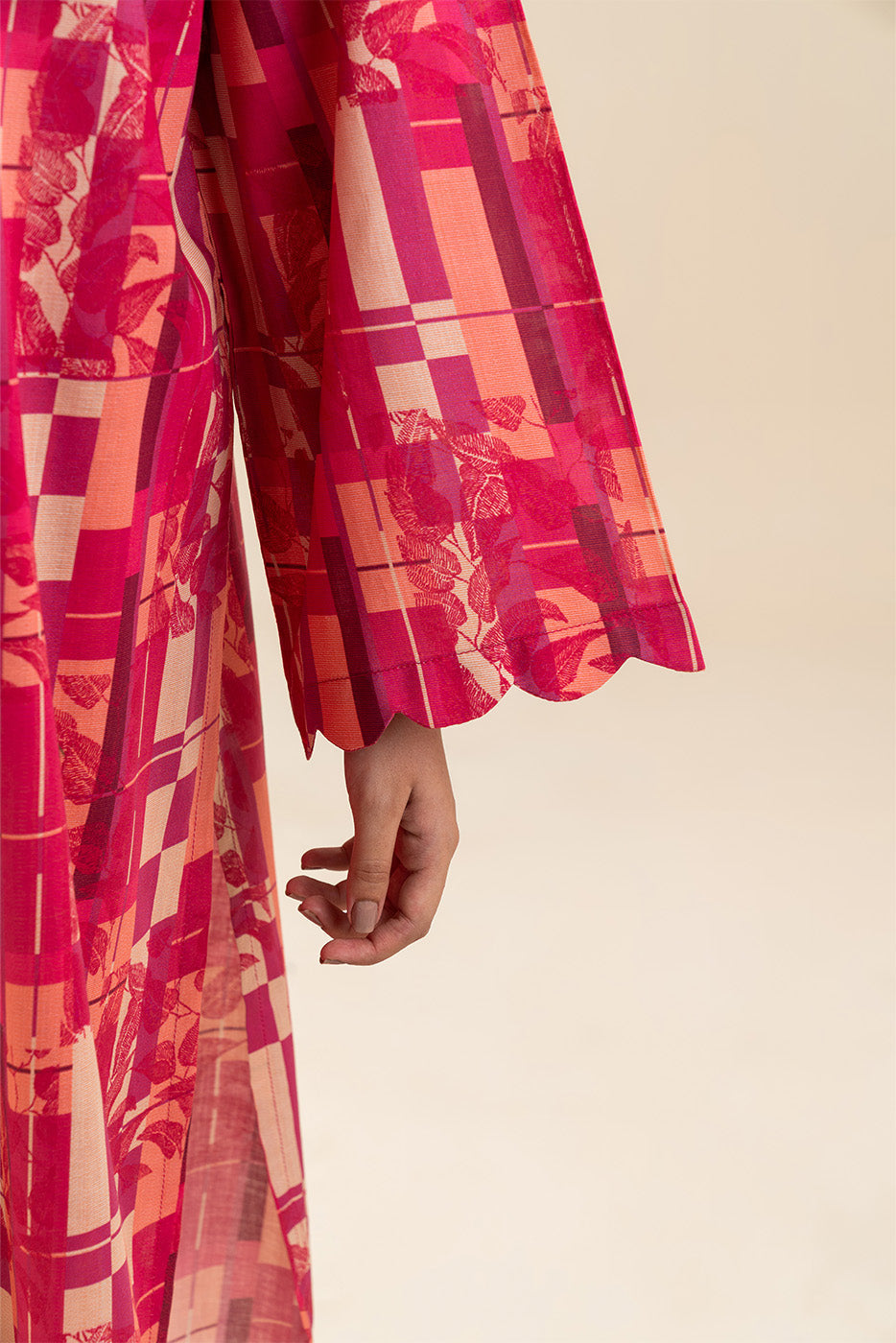 2 PIECE PRINTED LAWN SUIT (PRET)