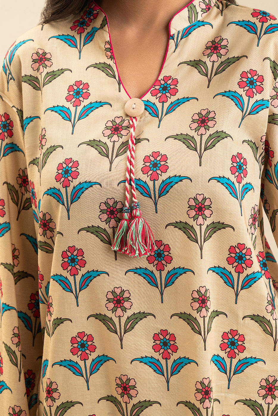 PRINTED LAWN SHIRT (PRET)
