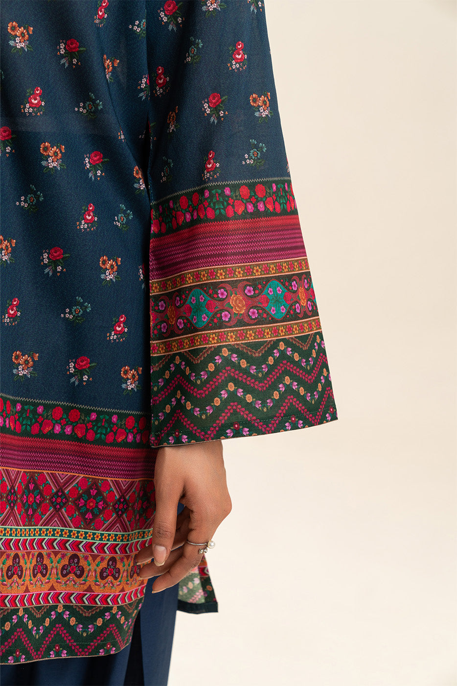 3 PIECE PRINTED LAWN SUIT-FLORAL SAGA (UNSTITCHED)