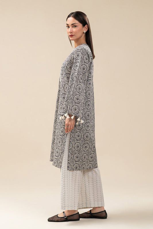 2 PIECE PRINTED KHADDAR SUIT (PRET)