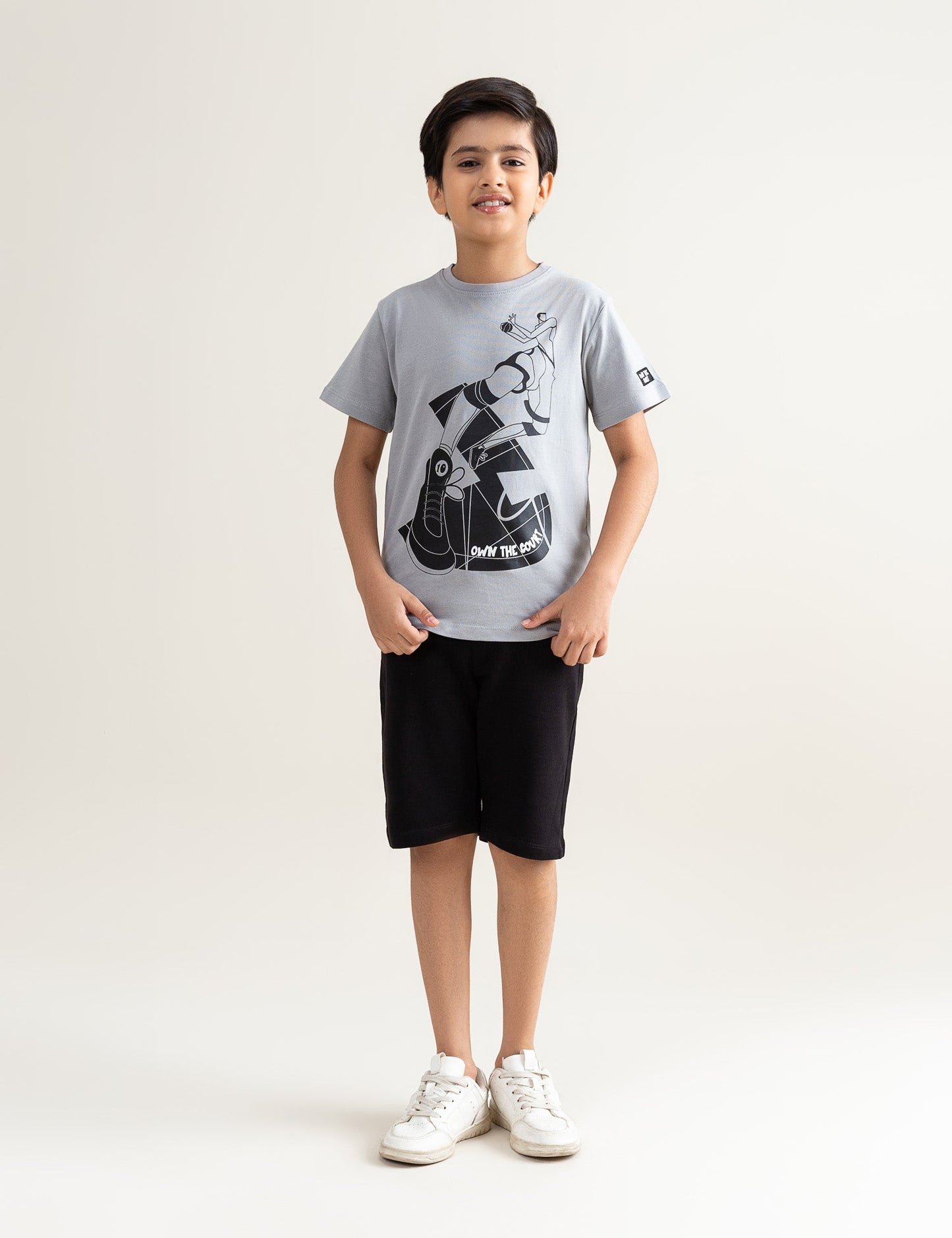OWN THE COURT BASKETBALL GRAPHIC T-SHIRT