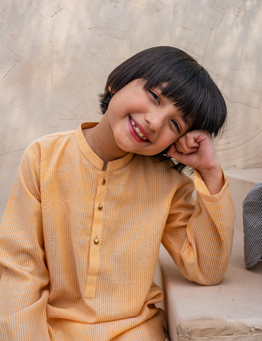 STRIPED KURTA