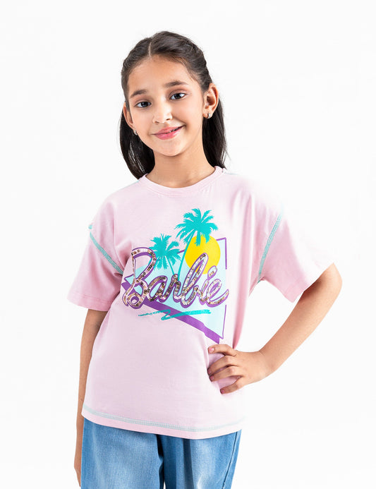 BARBIE SEQUIN T-SHIRT