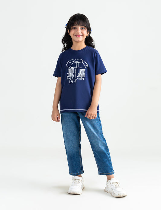 CHILL OUT PRINTED T-SHIRT
