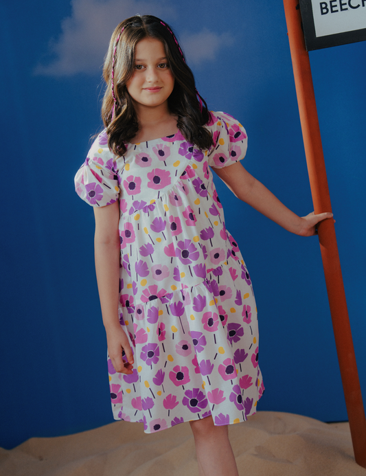 FLORAL PRINTED DRESS