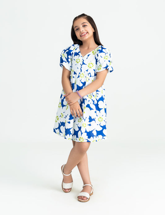 FLORAL PRINTED DRESS