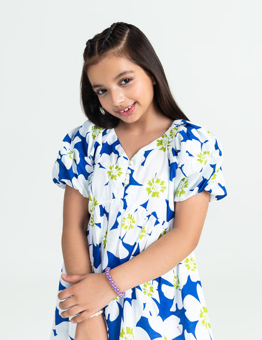 FLORAL PRINTED DRESS