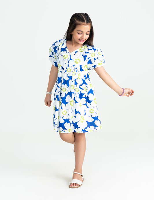 FLORAL PRINTED DRESS