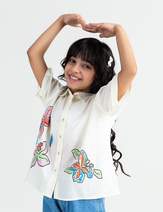 FLORAL PRINTED TOP