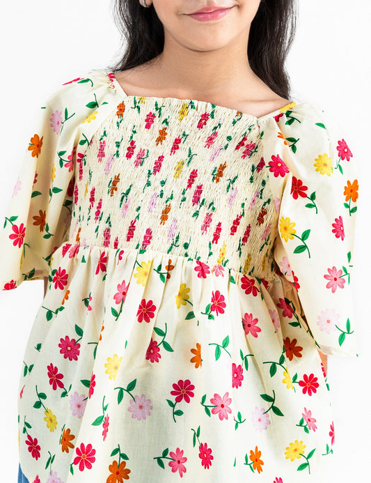 FLORAL PRINTED TOP
