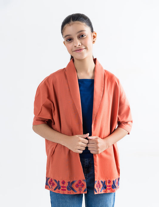 EMBROIDERED TOP WITH TANKTOP