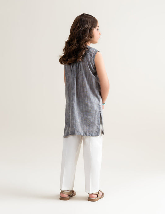 STYLISED EMBROIDERED TOP