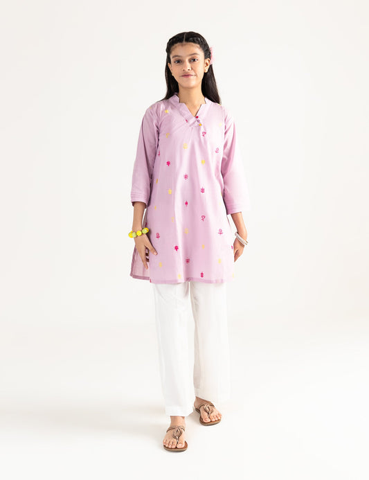 ALLOVER EMBROIDERED KURTI