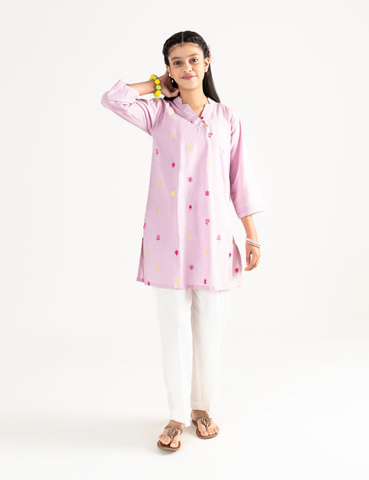 ALLOVER EMBROIDERED KURTI