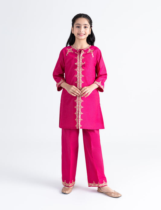 2 PIECE ETHNIC EMBROIDERED SUIT