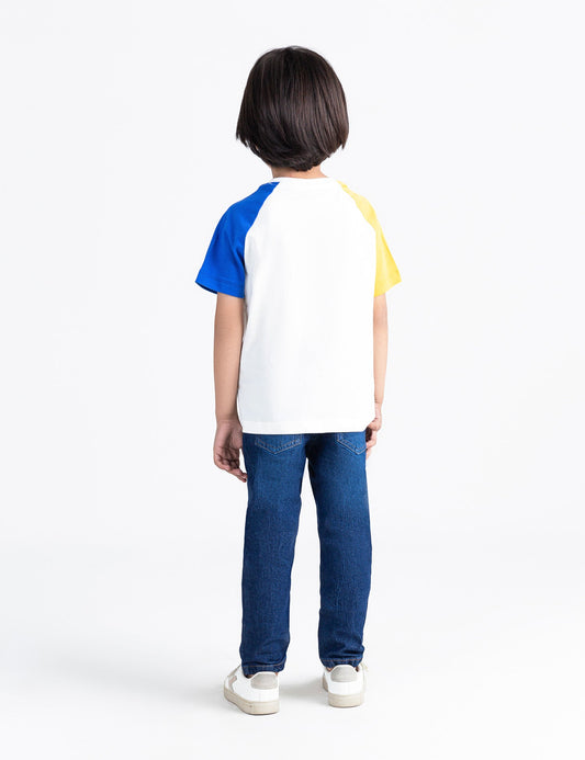 CONTRAST COLOR T-SHIRT