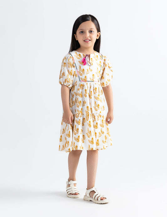 PRINTED DRESS