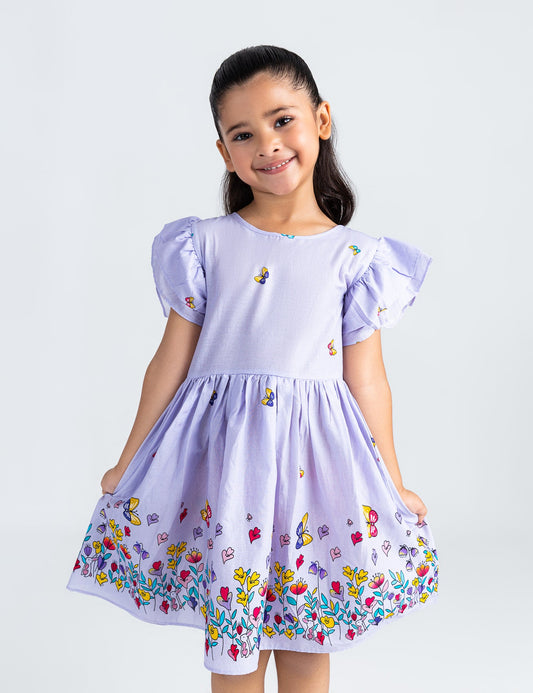 FLORAL PRINTED DRESS