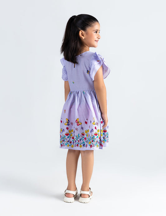 FLORAL PRINTED DRESS