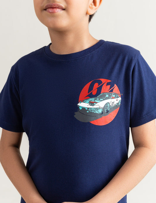 CAR GRAPHIC T-SHIRT