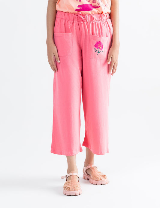 FLORAL PRINTED TROUSER