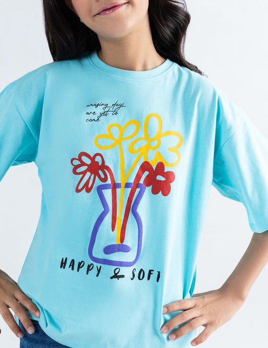 FLORAL PRINTED T-SHIRT