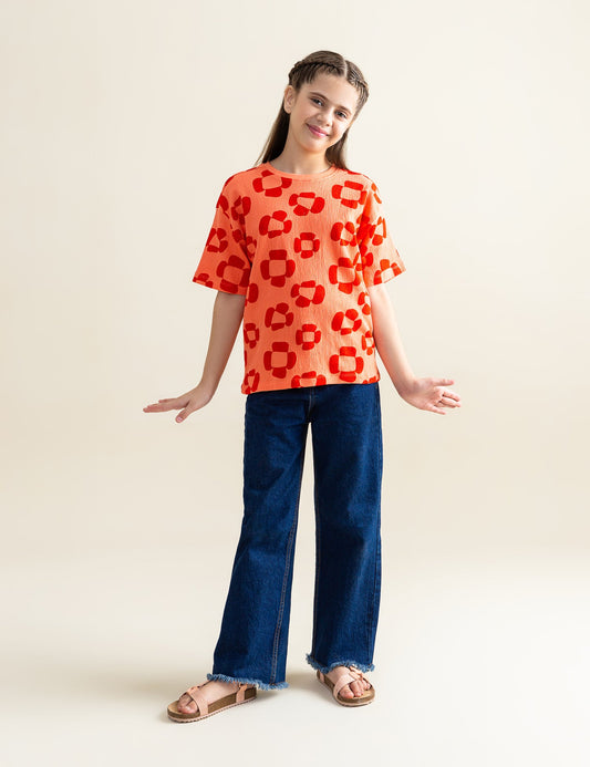 FLORAL PRINTED T-SHIRT