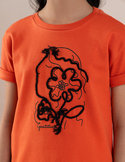 GRATITUDE PRINTED T-SHIRT