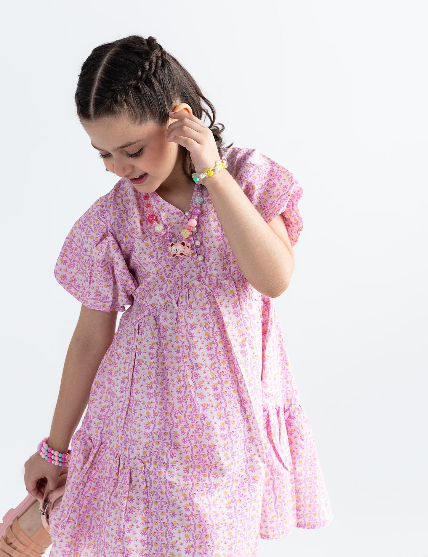FLORAL PRINTED DRESS