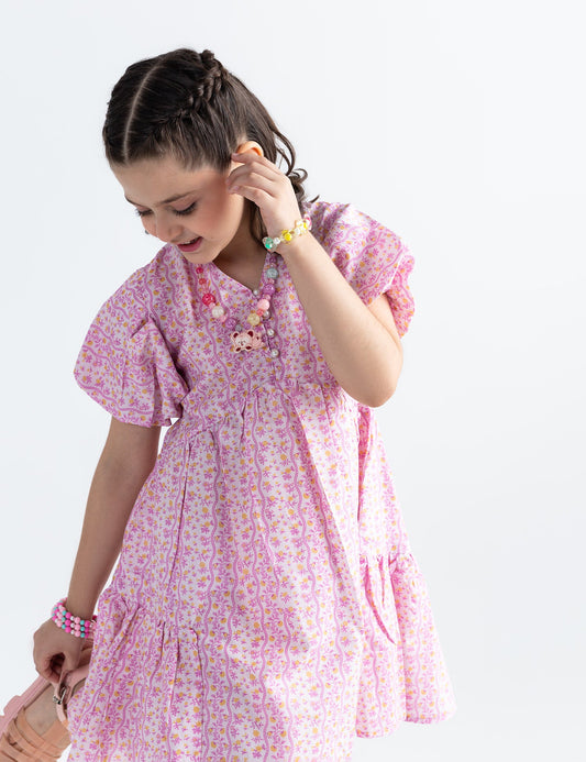 FLORAL PRINTED DRESS