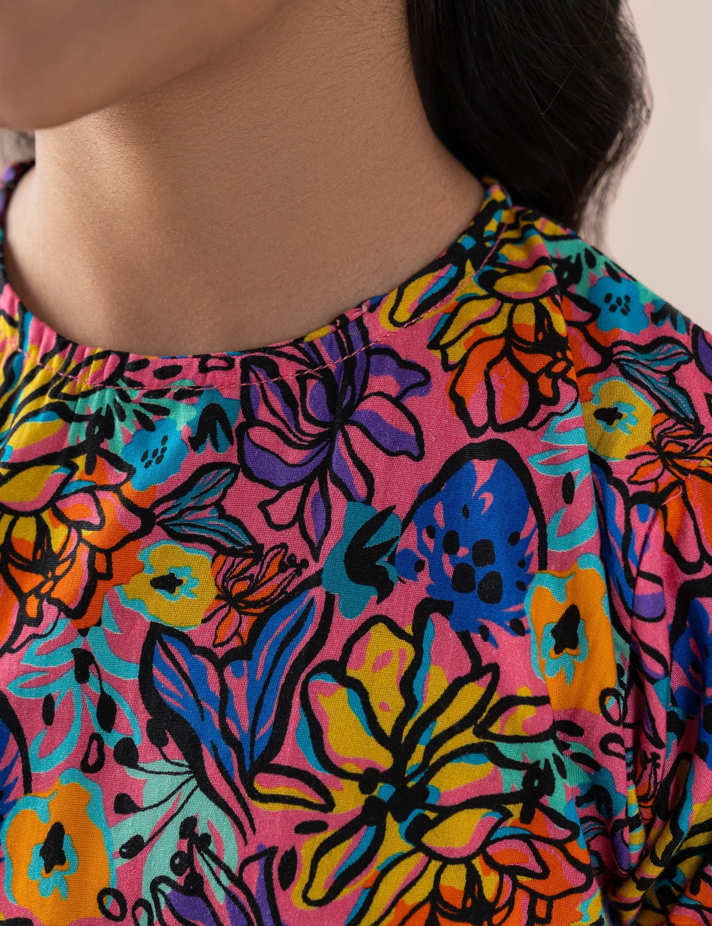 FLORAL PRINTED DRESS