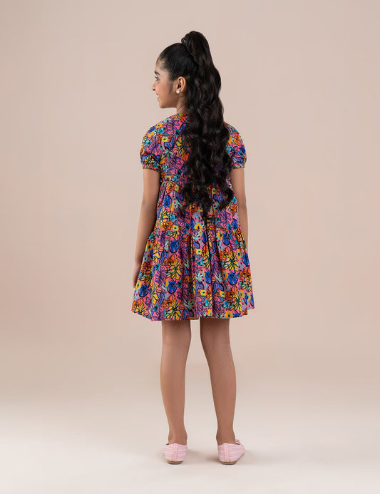 FLORAL PRINTED DRESS