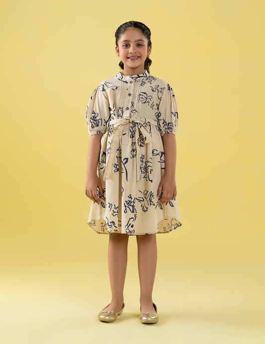 FLORAL PRINTED DRESS