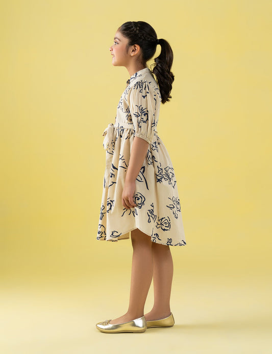 FLORAL PRINTED DRESS